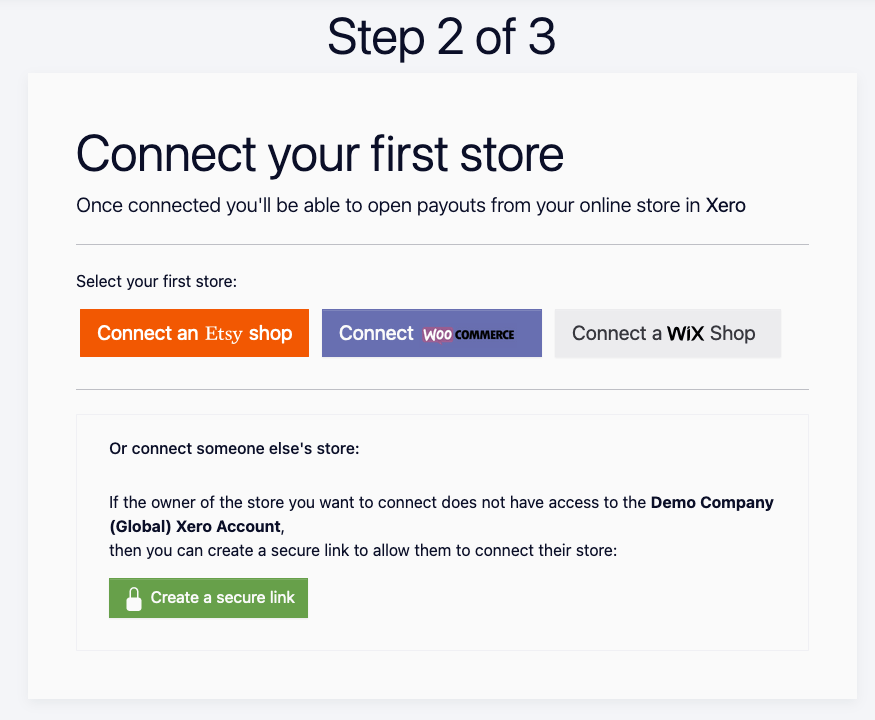 Connect First Store Screenshot